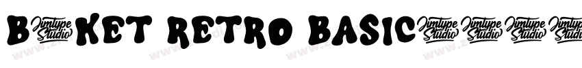 Buket Retro Basic字体转换